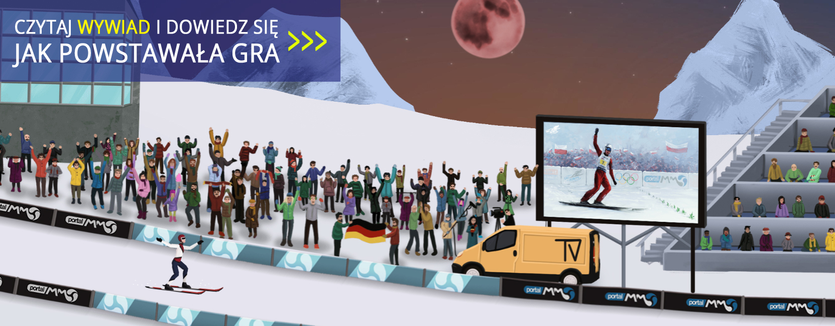 Ski Jump Simulator - gra w skoki narciarskie - portal mmo