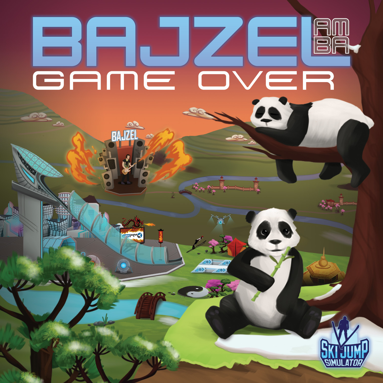 Bajzel & AMBA - Game Over - Ski Jump Simulator soundtrack